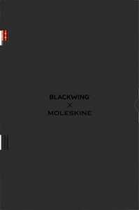 Blackwing X Moleskine - Set 2 Matite Firm + 2 Quaderni Cahier Rigati