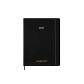 Essential Planner 2027 Moleskine settimanale verticale XXL nero