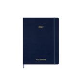 Essential Planner 2027 Moleskine settimanale verticale XXL blu