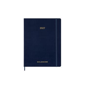 Essential Planner 2027 Moleskine settimanale verticale XXL blu  Moleskine 2026 | Libraccio.it