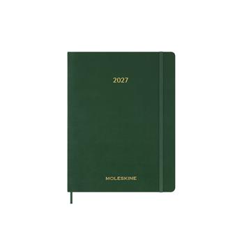 Essential Planner Moleskine 2027 settimanale verticale XXL verde  Moleskine 2026 | Libraccio.it