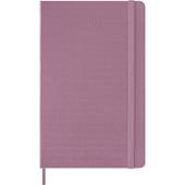 Agenda Moleskine 12 mesi giornaliera large rosa rigida