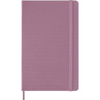 Agenda 2027 Moleskine 12 mesi giornaliera large rosa rigida  Moleskine 2026 | Libraccio.it