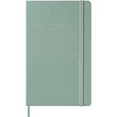 Agenda Moleskine 12 mesi settimanale notebook large verde rigida