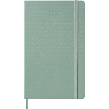 Agenda 2027 Moleskine 12 mesi settimanale notebook large verde rigida  Moleskine 2026 | Libraccio.it