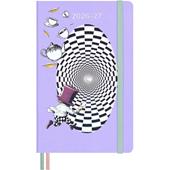 Agenda Moleskine 2026-2027 18 mesi Alice in Wonderland