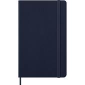 Agenda Moleskine 12 mesi giornaliera large blu rigida
