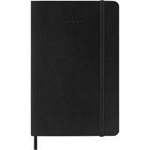 Agenda Moleskine 2027 12 mesi giornaliera pocket nera morbida