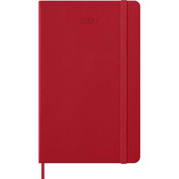 Agenda 2027 Moleskine 12 mesi settimanale notebook large rossa rigida  Moleskine 2026 | Libraccio.it