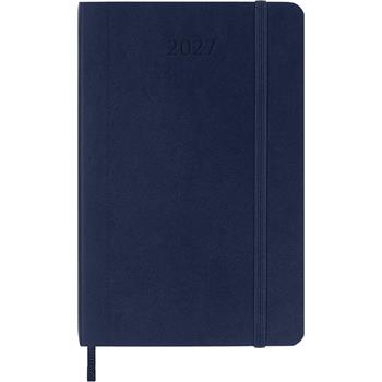 Agenda 2027 Moleskine 12 mesi settimanale notebook pocket blu morbida  Moleskine 2026 | Libraccio.it