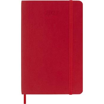 Agenda 2027 Moleskine 12 mesi settimanale notebook pocket rossa morbida  Moleskine 2026 | Libraccio.it