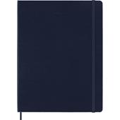 Agenda Moleskine 12 mesi settimanale notebook XL blu rigida