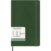 Agenda Moleskine 18 mesi settimanale notebook large verde morbida