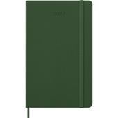 Agenda Moleskine 12 mesi settimanale notebook large verde rigida
