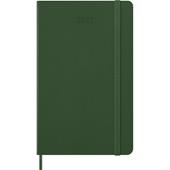 Agenda Moleskine 12 mesi giornaliera large verde rigida