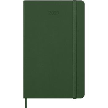 Agenda Moleskine 12 mesi giornaliera large verde rigida  Moleskine 2026 | Libraccio.it