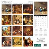 Calendario da muro Teniers Allaluna - 30 x 30 cm