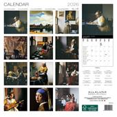 Calendario da muro Vermeer Allaluna - 30 x 30 cm