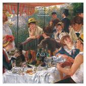 Calendario da muro Renoir Allaluna - 30 x 30 cm