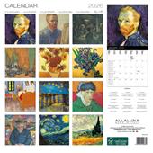 Calendario da muro Van Gogh Allaluna - 30 x 30 cm