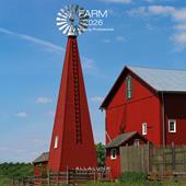 Calendario da muro Farm Allaluna - 30 x 30 cm
