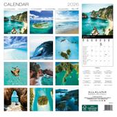 Calendario da muro Sea Allaluna - 30 x 30 cm