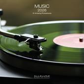 Calendario da muro Music Allaluna - 30 x 30 cm
