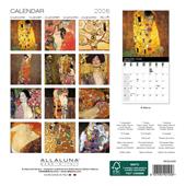 Calendario da muro Klimt Allaluna - 18 x 18 cm