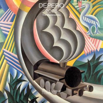 Calendario da muro Depero Allaluna - 18 x 18 cm  Allaluna 2025 | Libraccio.it