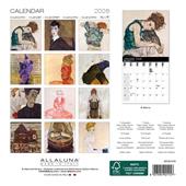 Calendario da muro Schiele Allaluna - 18 x 18 cm