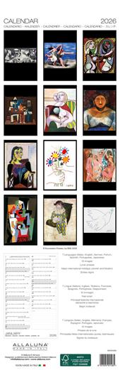 Calendario da muro Picasso Allaluna - 16 x 49 cm