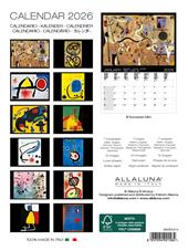 Calendario da muro Miro Allaluna - 15 x 20 cm