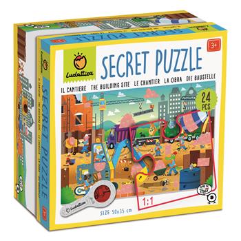 Il cantiere. Secret puzzle  Ludattica 2023 | Libraccio.it
