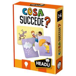 Headu Cosa Succede? Comprendere Le Relazioni It52361 Gioco Educativo Per Bambini 3-6 Anni Made In Italy-image