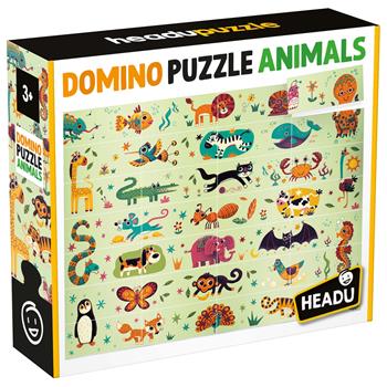 Domino Puzzle Animals  Headu 2023 | Libraccio.it