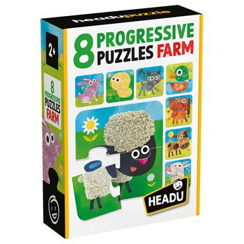 8 Progressive Puzzle The Farm  Headu 2023 | Libraccio.it