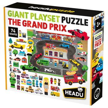 Giant Playset Puzzle The Gran Prix  Headu 2025 | Libraccio.it