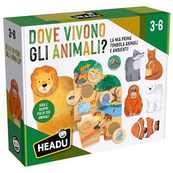Dove Vivono gli Animali  Headu 2023 | Libraccio.it