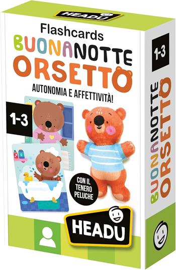 Flashcards Buonanotte Orsetto  Headu 2025 | Libraccio.it