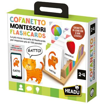 Ludoteca Flashcards Parlanti Montessori  Headu 2024 | Libraccio.it