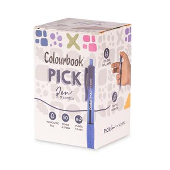 Pick Pen a Scatto - Blu Singolo  Colourbook 2026 | Libraccio.it