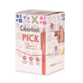 Pick Pen a Scatto - Rosso Singolo  Colourbook 2026 | Libraccio.it