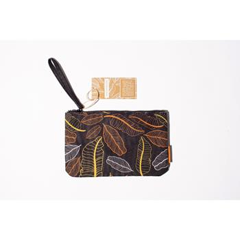 Zip Pocket small - Foglie marroni  Open Wor(l)ds 2021 | Libraccio.it