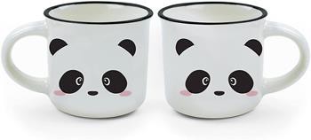 Tazzine da caff&#232; Legami, Espresso For Two - Coffee Mug - Panda  	Legami 2023 | Libraccio.it