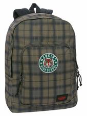 Zaino scuola College reversibile Stranger Things, beige - 31 x 21 x 42 cm