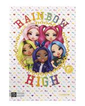 Quaderno Maxi +30% Righe 1-2 elementare Rainbow High