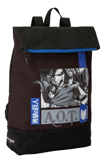 Zaino Free Time Comix Anime, Attacco Dei Giganti - 32 x 12 x 46 cm  Comix 2023 | Libraccio.it