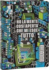 Diario 2024-2025, 13 mesi, Standard Comix Flash Blue