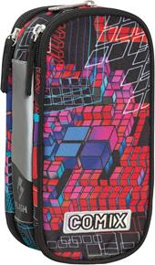 Astuccio Triple Organizzato Comix Flash Cube Wave