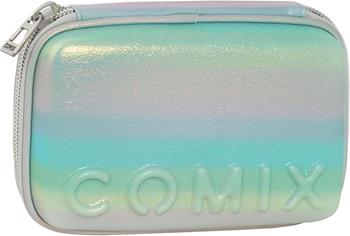 Astuccio Corredo Maxi Zip Comix Rainbow Light Blue  Comix 2024 | Libraccio.it